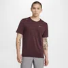 Nike Men's Rise 365 Dri-fit Short-sleeve Running Top In Red