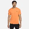 Nike Men's Rise 365 Running Division Dri-fit Running Top In Orange
