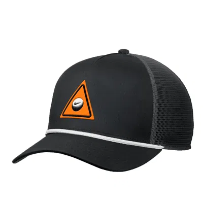 Nike Men's Rise Structured Trucker Cap In Black