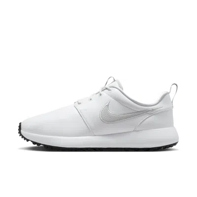Nike Men's Roshe G Golf Shoes In White