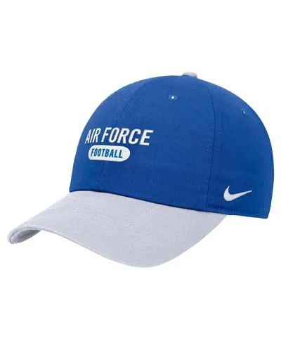 Nike Men's Royal Air Force Falcons Color Block Club Adjustable Hat