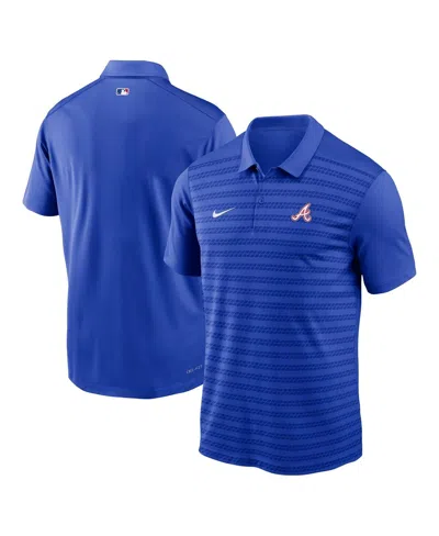 Nike Men's Royal Atlanta Braves Authentic Collection City Connect Victory Performance Polo Shirt