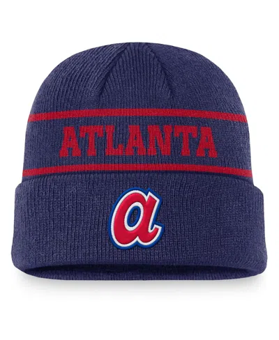 Nike Men's Royal Atlanta Braves Cooperstown Collection Rewind Terra Cuffed Knit Hat