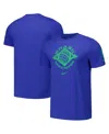Nike Men's Royal Brazil National Team Localized Core Cotton T-shirt In Royal
