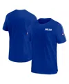 Nike Royal Buffalo Bills 2024 Sideline Coach Uv Performance T-shirt In Blue