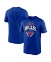 Nike Royal Buffalo Bills Legend Icon Performance T-shirt In Blue