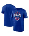 Nike Royal Buffalo Bills Legend Icon Performance T-shirt In Blue
