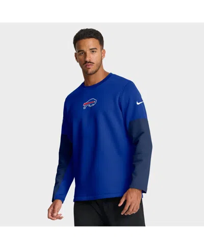 Nike Men's Royal Buffalo Bills Sideline Scripted To Win Performance Long Sleeve T-shirt In Blue