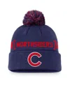 Nike Men's Royal Chicago Cubs Hometown Peak Cuffed Knit Hat With Pom In Royal