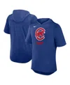 Nike Royal Chicago Cubs Tri-blend Hoodie T-shirt In Royal
