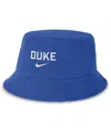 Nike Royal Duke Blue Devils Apex Primetime Bucket Hat In Blue
