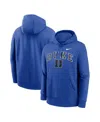 Nike Royal Duke Blue Devils Club Fleece Arch Pullover Hoodie In Blue