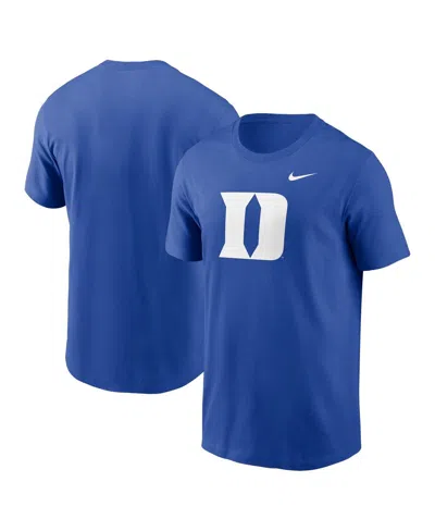 Nike Men's Royal Duke Blue Devils Primetime Evergreen Logo T-shirt