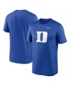 Nike Men's Royal Duke Blue Devils Primetime Evergreen Logo T-shirt In Royal