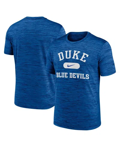 Nike Men's Royal Duke Blue Devils Velocity Mascot Performance T-shirt