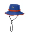 Nike Royal Florida Gators 2025 Sideline Apex Boonie Bucket Hat In Blue