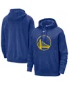 Nike Golden State Warriors Club  Men's Nba Pullover Hoodie In Blue
