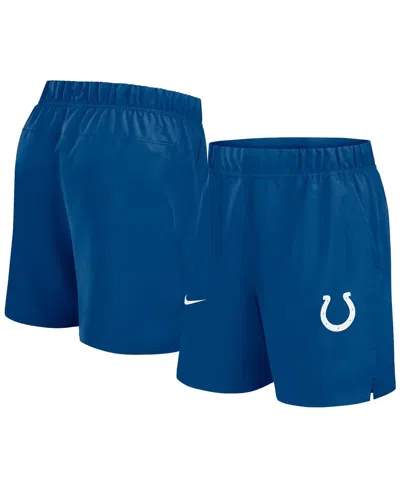 NIKE MEN'S ROYAL INDIANAPOLIS COLTS BLITZ VICTORY PERFORMANCE SHORTS