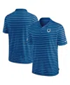 Nike Men's Royal Indianapolis Colts Sideline Lock Up Victory Performance Polo In Royal,anthracite