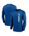 Nike Men's Royal Kentucky Wildcats 2024 Sideline Velocity Performance T-shirt In Royal