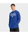 Nike Royal Kentucky Wildcats 2025 Sideline Performance Long Sleeve Hoodie T-shirt In Blue