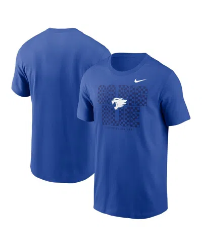 Nike Men's Royal Kentucky Wildcats Campus Local T-shirt In Blue