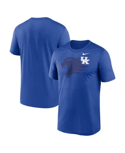 NIKE MEN'S ROYAL KENTUCKY WILDCATS CAMPUS SHADOW LEGEND PERFORMANCE T-SHIRT