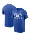 Nike Royal Kentucky Wildcats Legacy Alma Mater T-shirt In Blue