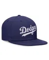 Nike Royal Los Angeles Dodgers Evergreen Performance Fitted Hat In Blue