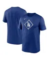 Nike Royal Los Angeles Dodgers Icon Legend Performance T-shirt In Blue