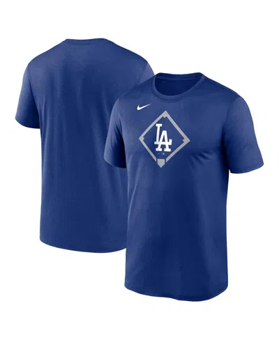 Nike Royal Los Angeles Dodgers Icon Legend Performance T-shirt In Blue