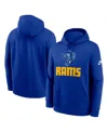 Nike Los Angeles Rams Best Season Rewind Club  Men's Nfl Pullover Hoodie In Blue