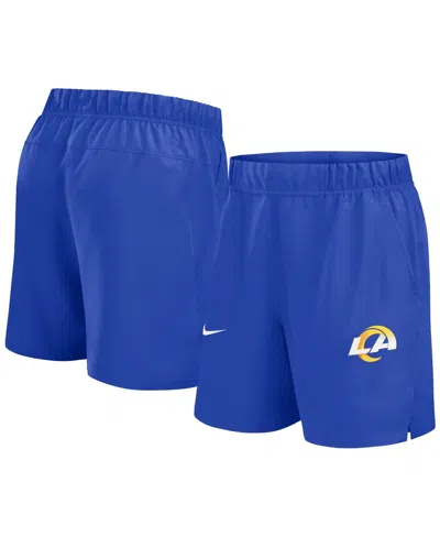 Nike Men's Royal Los Angeles Rams Blitz Victory Performance Shorts