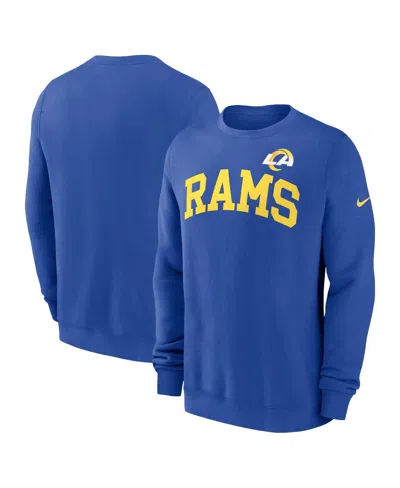 Nike Men's Royal Los Angeles Rams Club Pullover Sweatshirt