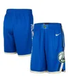 Nike Men's Royal Milwaukee Bucks 2024/25 City Edition Swingman Shorts In Royal