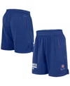 Nike Royal New York Giants 2024 Sideline Performance Mesh Shorts In Blue