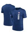Nike Men's Royal New York Giants 2024 Sideline Velocity Performance T-shirt In Royal