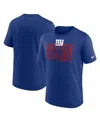 Nike Men's Royal New York Giants Exceed Performance T-shirt In Royal