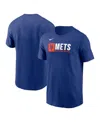 Nike Men's Royal New York Mets Team Block T-shirt In Blue