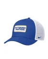 Nike Men's Royal Pitt Panthers 2025 On-field Rise Trucker Performance Adjustable Hat In Blue