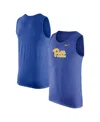 Nike Men's Royal Pitt Panthers Tank Top In Royal