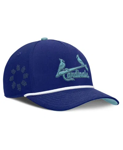 Nike Men's Royal St. Louis Cardinals Father's Day Rise Adjustable Hat In Blue