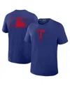 Nike Men's Royal Texas Rangers Authentic Collection Early Work Tri-blend Performance T-shirt In Royal