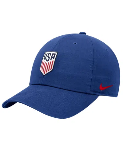 Nike Men's Royal Usmnt Club Adjustable Hat In Blue