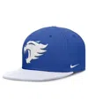 Nike Royal/white Kentucky Wildcats Two-tone Primetime Performance Fitted Hat In Royal,white