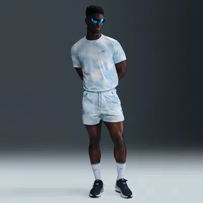 Nike Men's Running Division Breathe Dri-fit Adv 4" Brief-lined Running Shorts In Blue