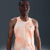 Nike Men's Running Division Breathe Dri-fit Adv Running Tank Top In Orange