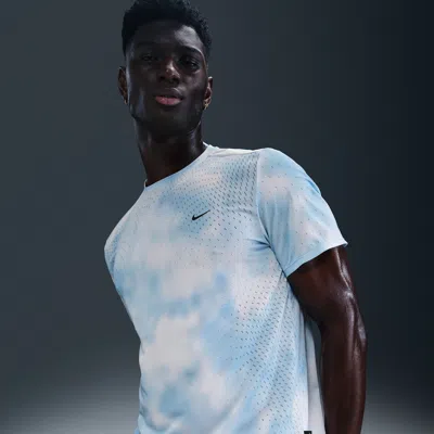 Nike Men's Running Division Breathe Dri-fit Adv Short-sleeve Running Top In Blue