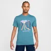 Nike Men's Running T-shirt In Blue