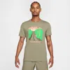 Nike Men's Running T-shirt In Green